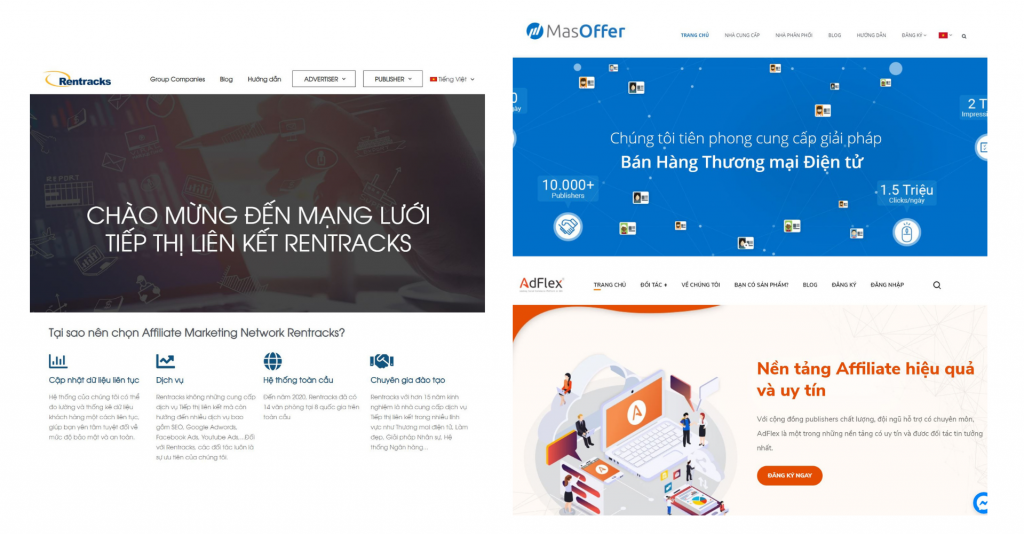 thuật ngữ Affiliate Marketing cơ bản: Affiliate Network