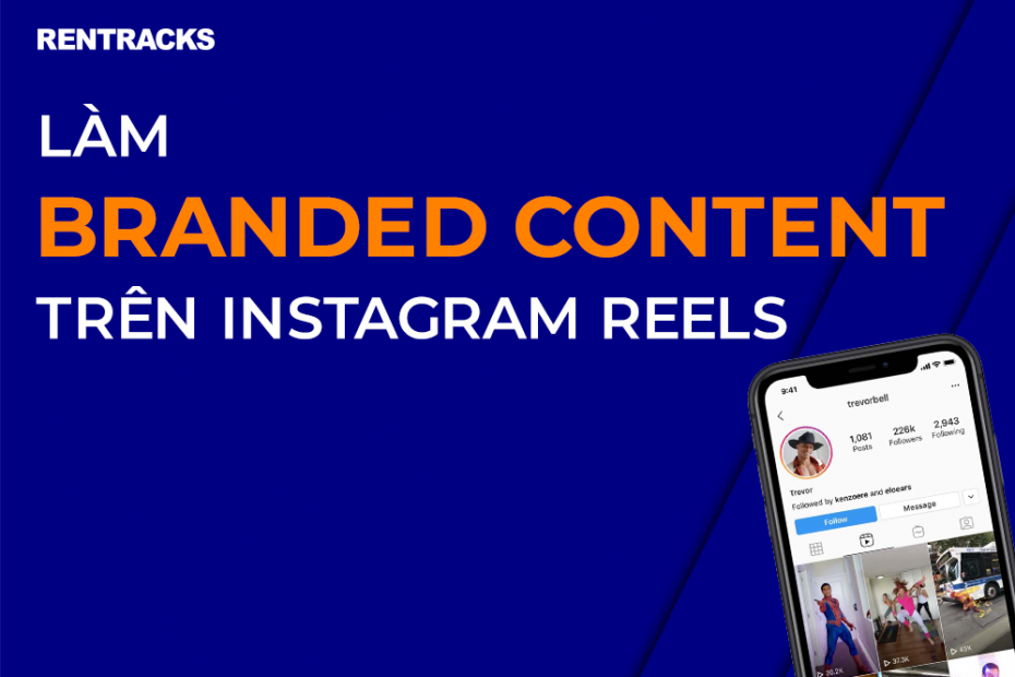 Làm Branded Content trên Instagram Reels