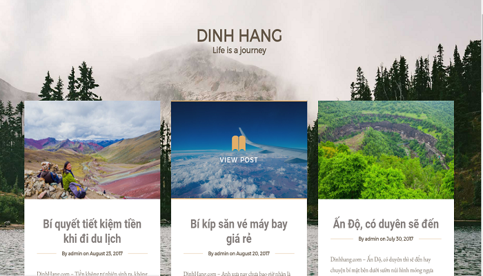 Làm affiliate du lịch bằng blog để kiếm tiền online