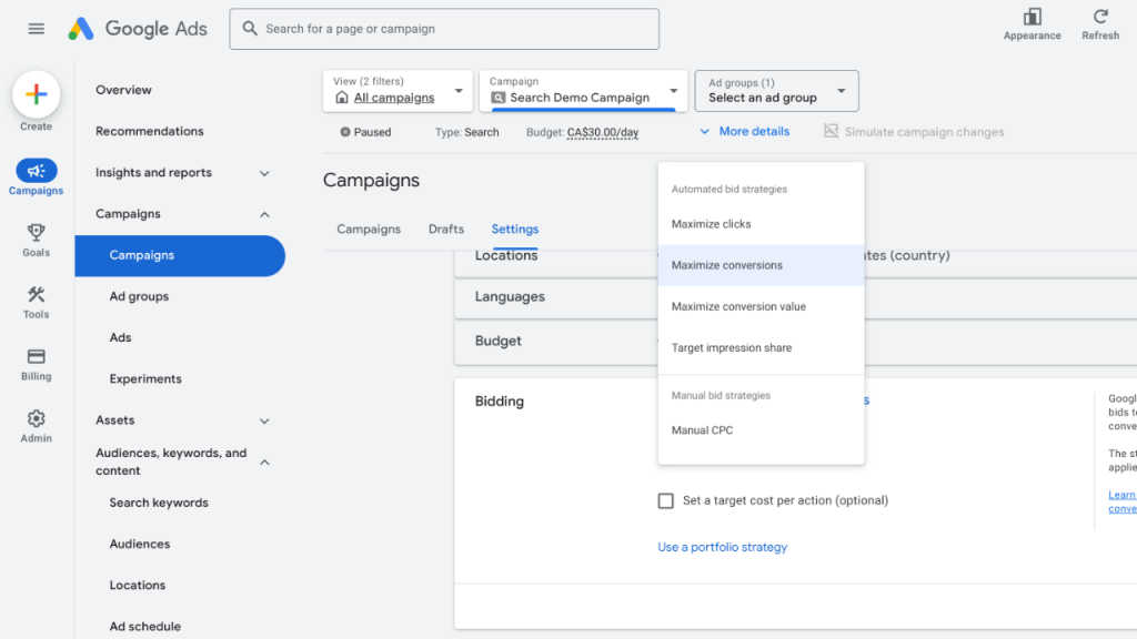 Manual Bidding - Cách bidding thủ công để tối ưu giá thầu Google Ads